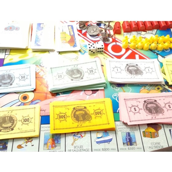 Monopoly Spongebob Squarepants Board Game! Family Fun! - Picture 3 of 6